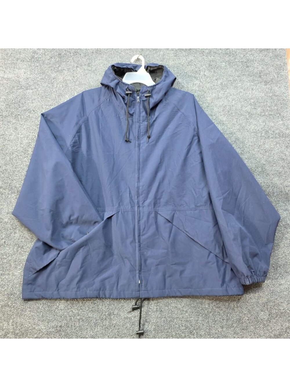 Walls Outdoors Nylon Hooded Windbreaker Jacket 3XL Navy Regular Gorpcore Outdoor
